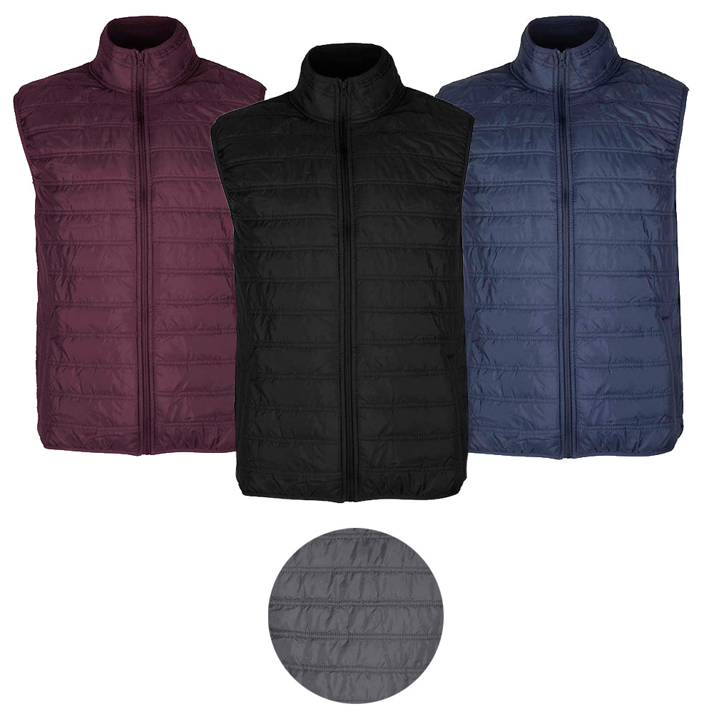 1826 Sport Men's Mock Neck Quilted Puffer Vest