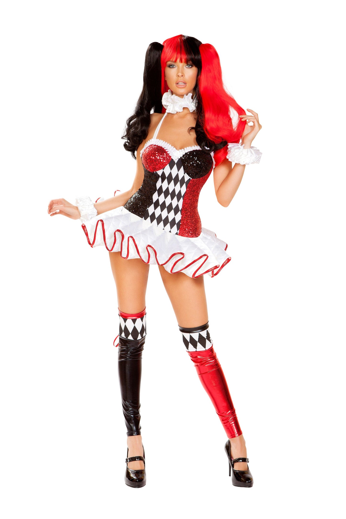 Black/Red/White