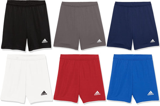 adidas Kid's Shorts Entrada 22 Athletic AEROREADY Drawstring Closure Bottoms