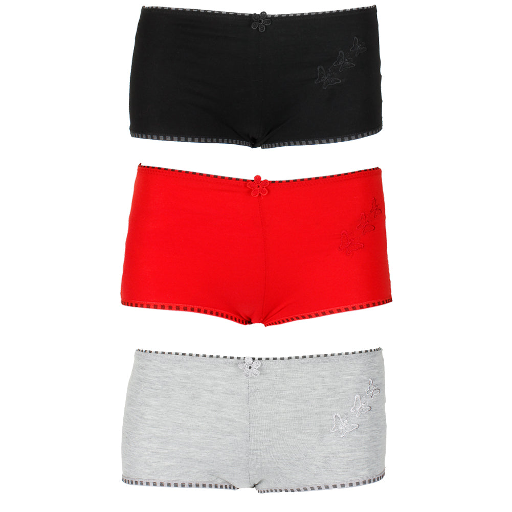 Grey Red Black