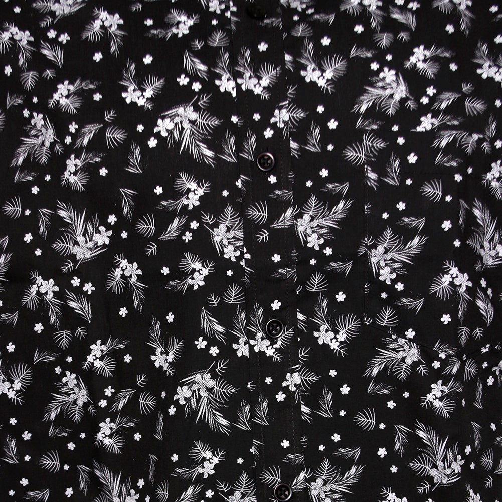 Black White Flower