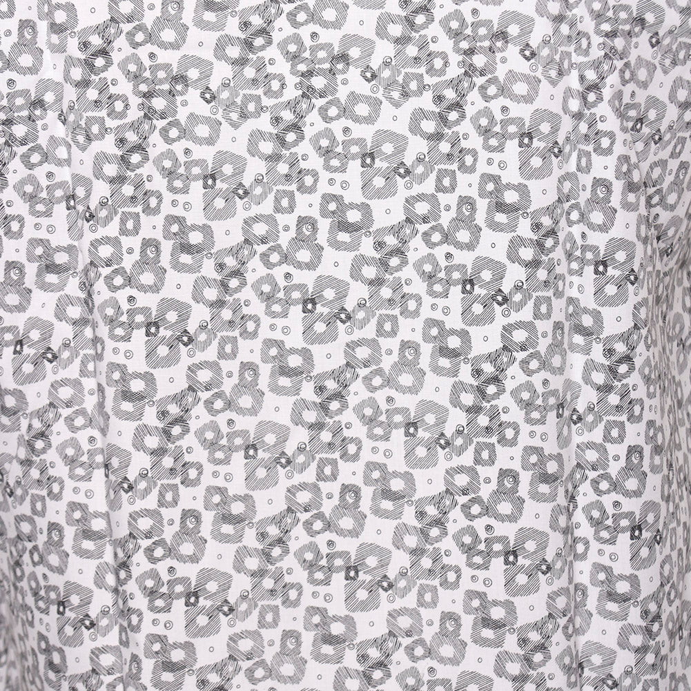 White Black Abstract