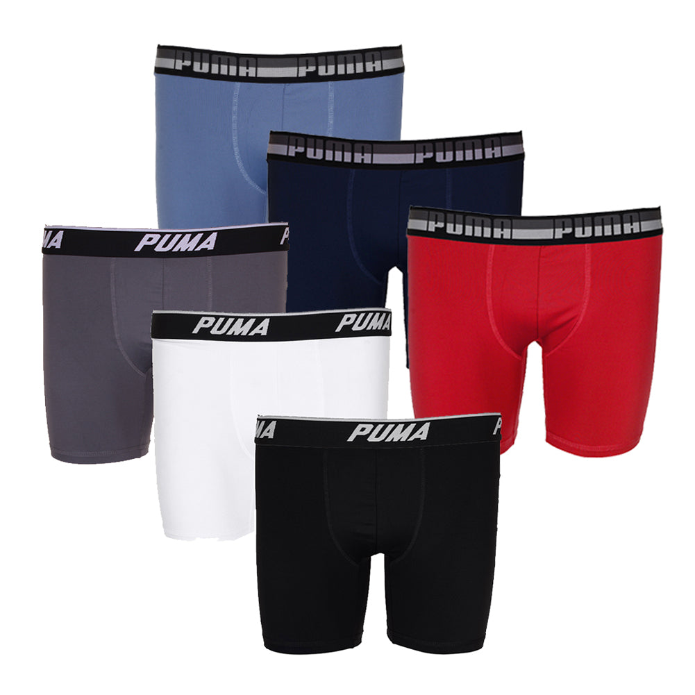 Puma Men's 3-Pack Tech Boxer Briefs