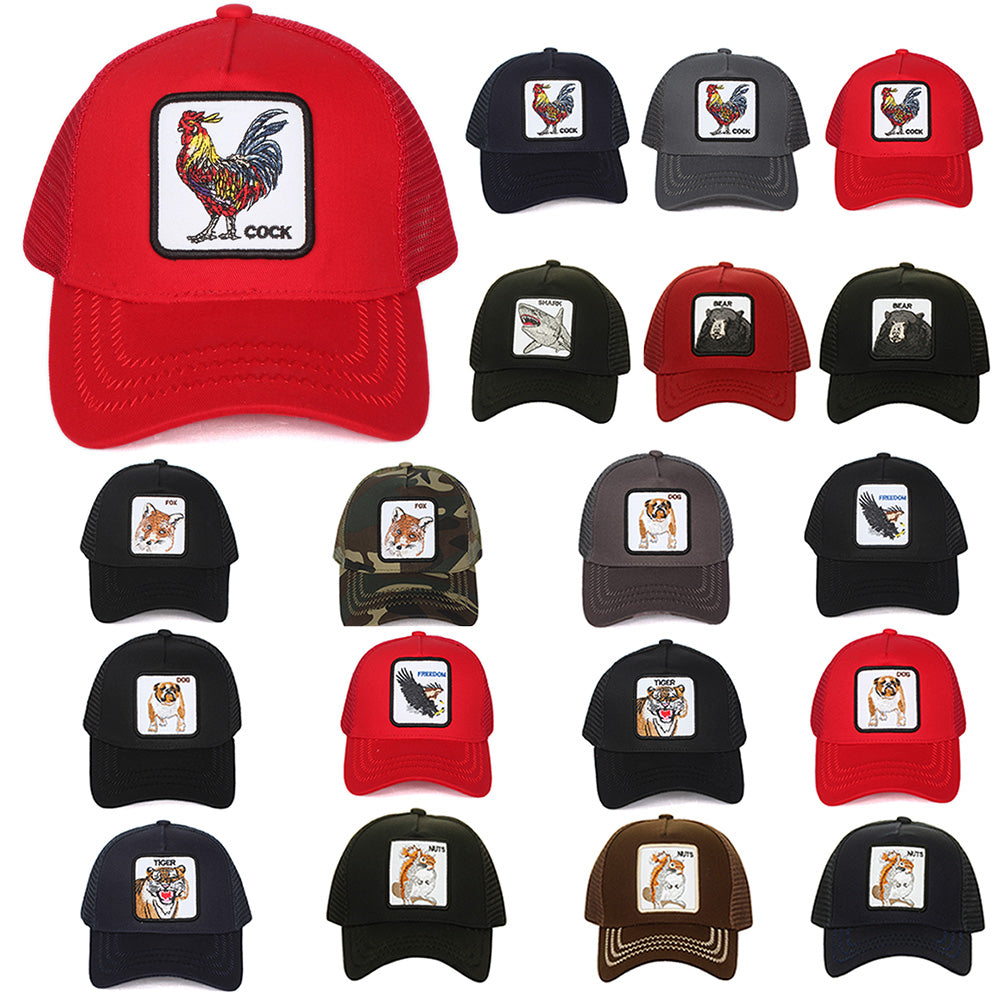 CHL Men's Animal Mesh Trucker Hat