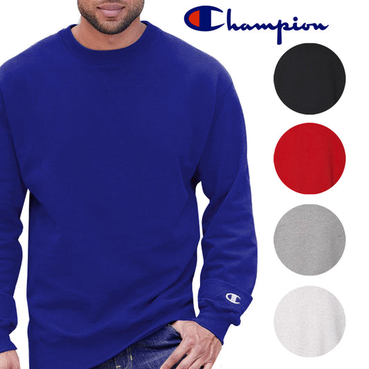 Champion Men's S178 Heavyweight French Terry Crew Neck Sweatshirt
