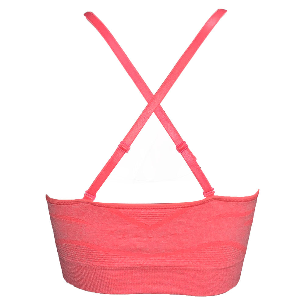 Space-Dye Neon Coral