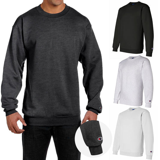 Champion Mens Sweatshirt 50/50 Pullover Athletic Fitness Casual Sweatshirt S600