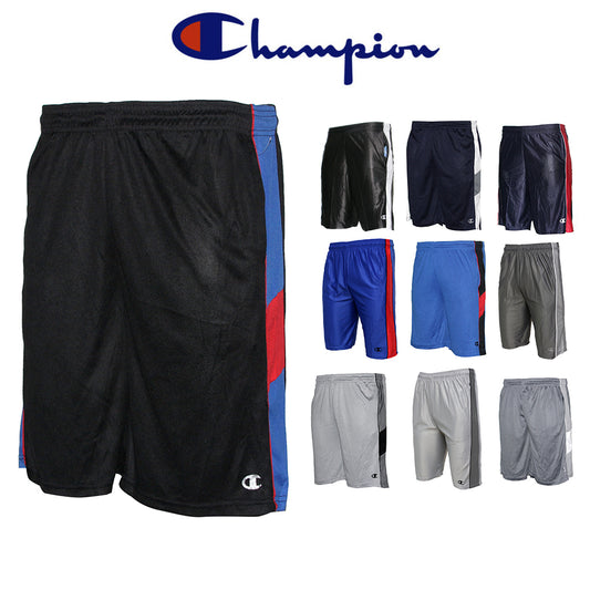 Champion Men's Shorts Athletic FitnessRunning Polyester Fitness Elastic Waist