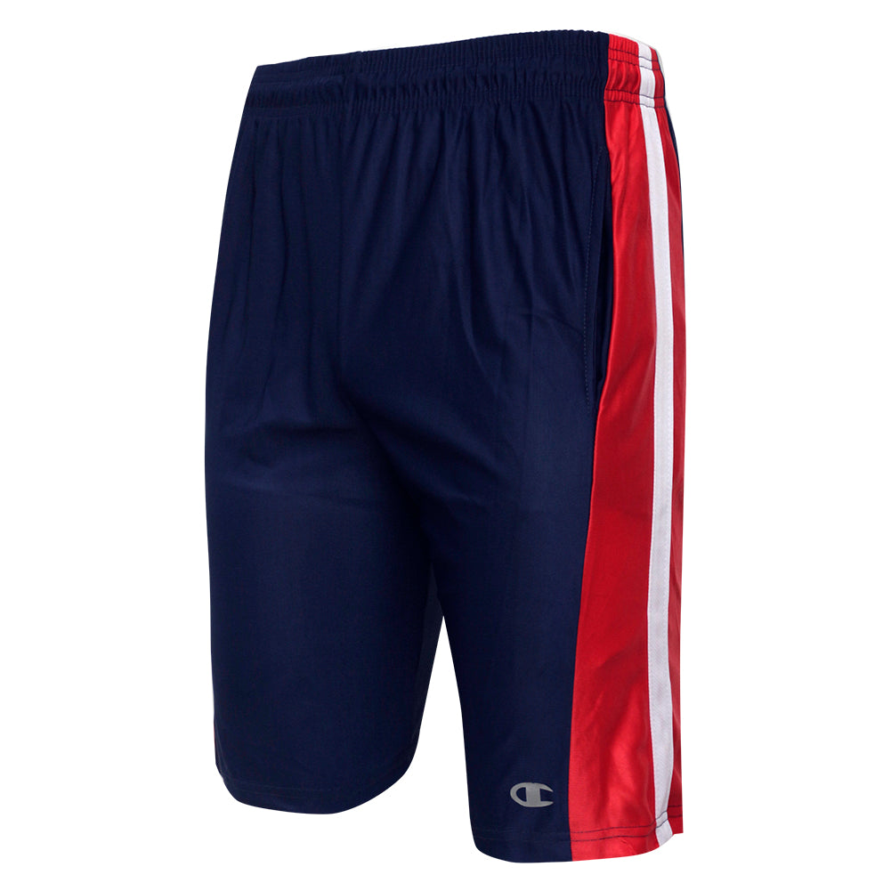Navy - Red Stripes