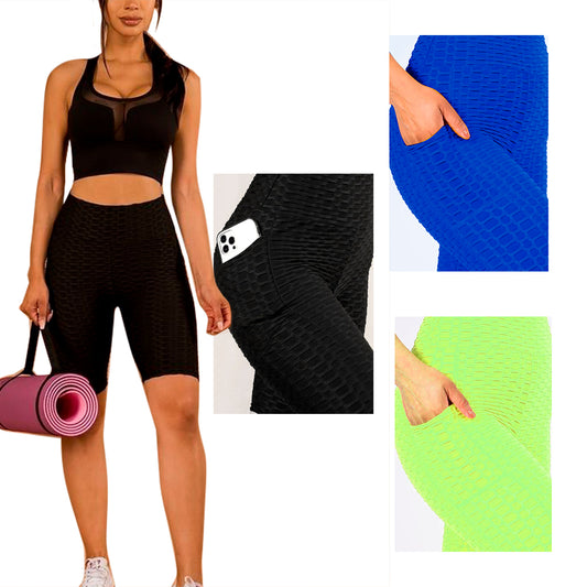 Women's Brazilian Biker Shorts Activewear Fitness Running Stretch Shorts