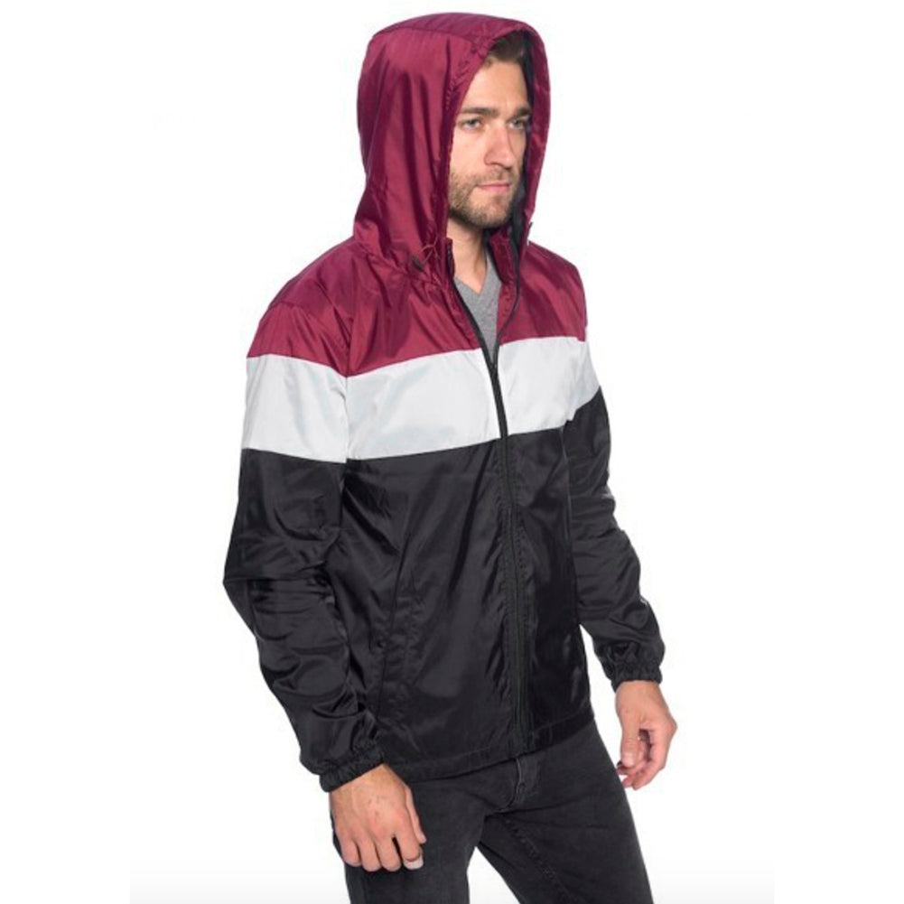 Black, White and Burgundy