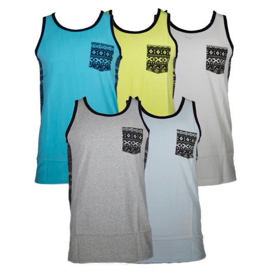 Men's Tank Top T-Shirt Casual Summer Sleeveless Athletic Workout Muscle Shirt