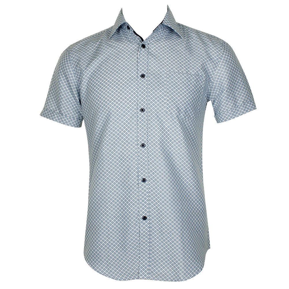 White Blue D258