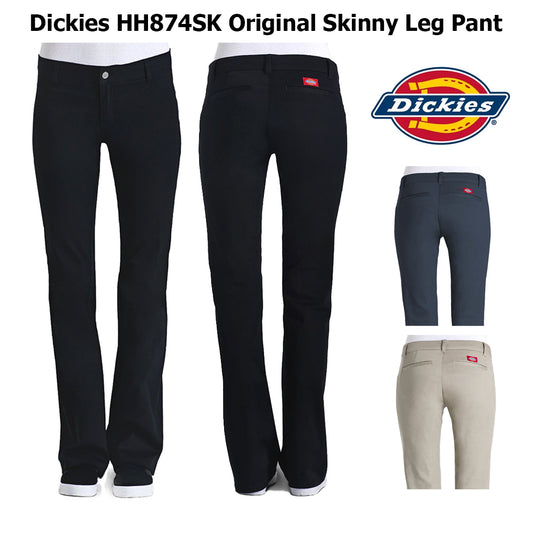 Dickies Girl Juniors 4-Pocket Skinny Leg Pants