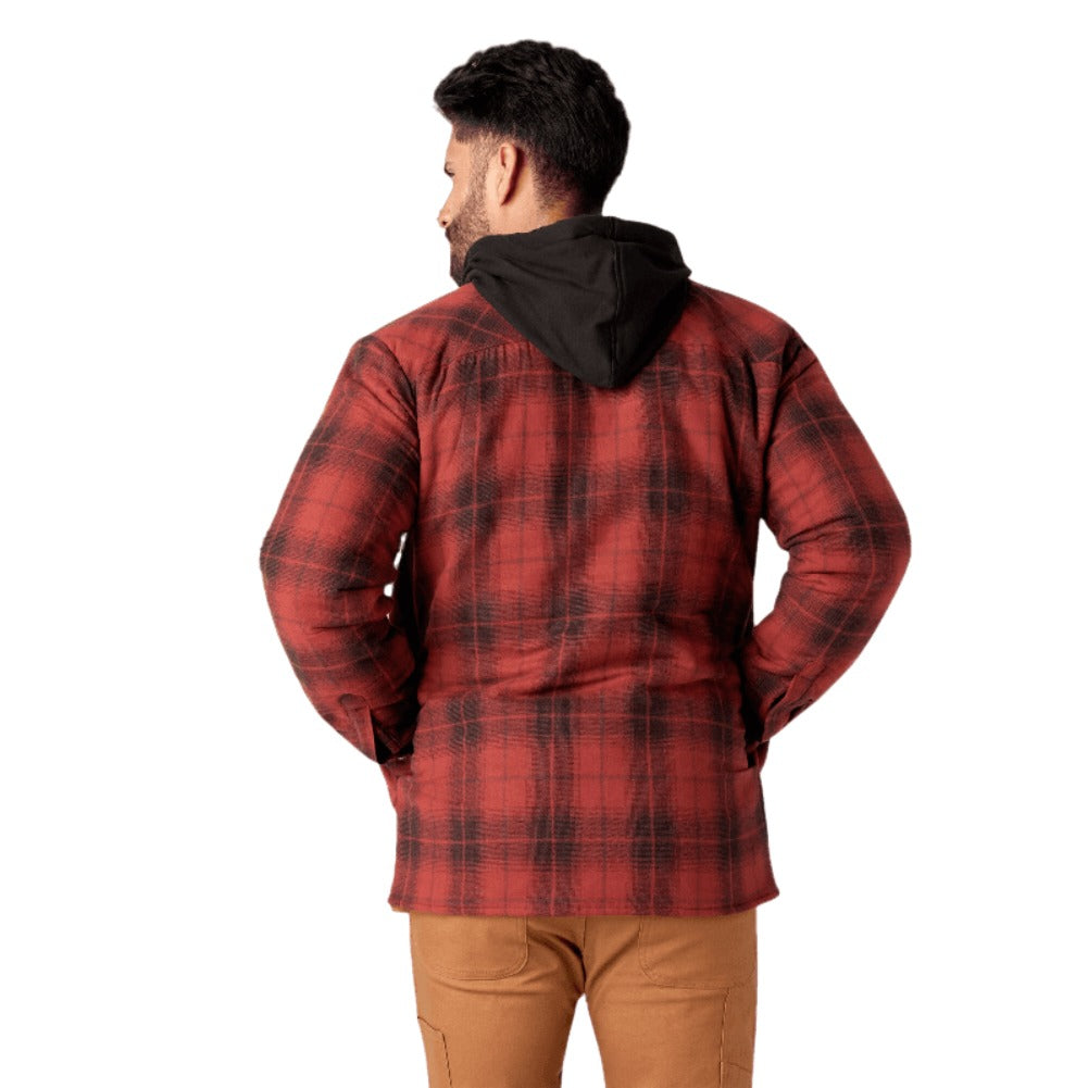 Brick/Black Ombre Plaid (B2W)