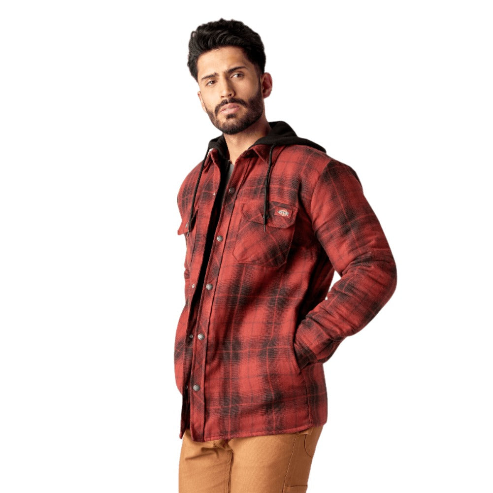 Brick/Black Ombre Plaid (B2W)