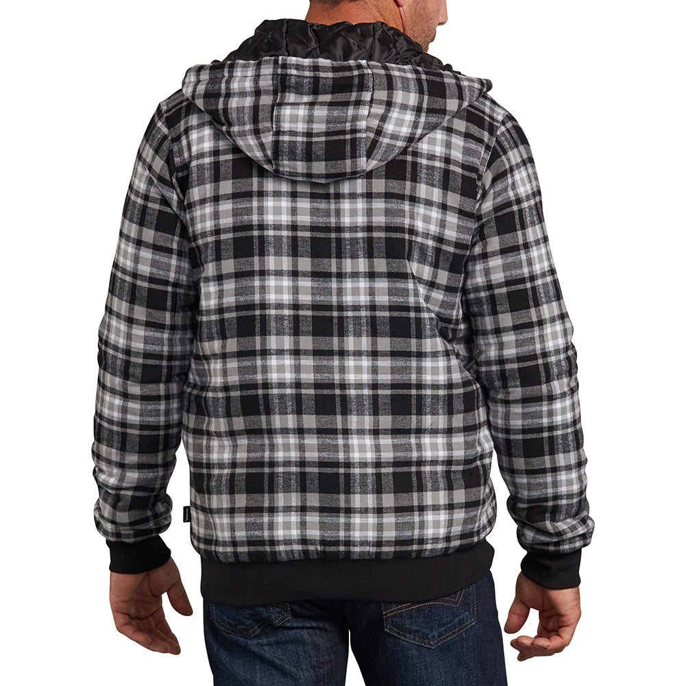Smoke White Plaid