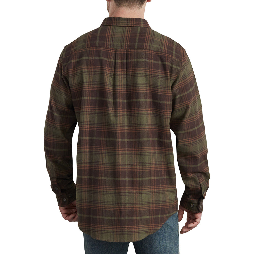 Tactical Green Brown Plaid