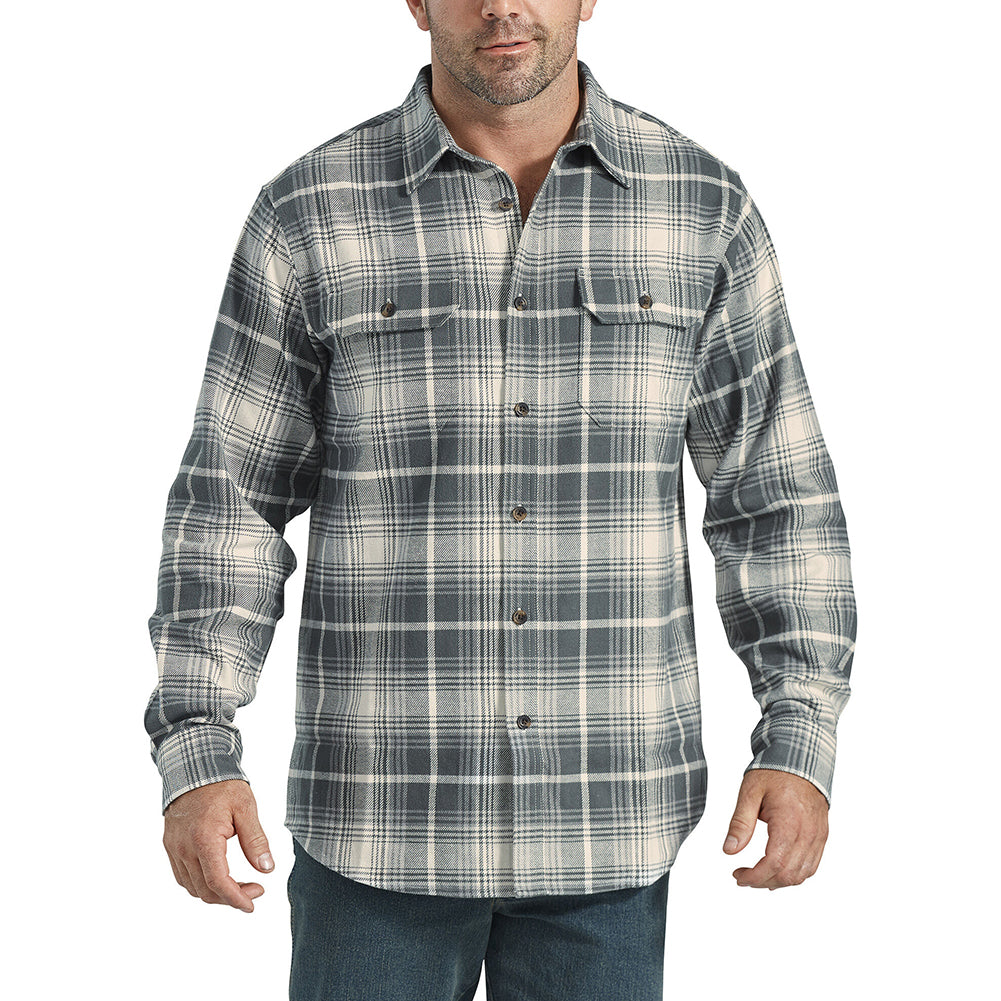 Antique White Slate Plaid