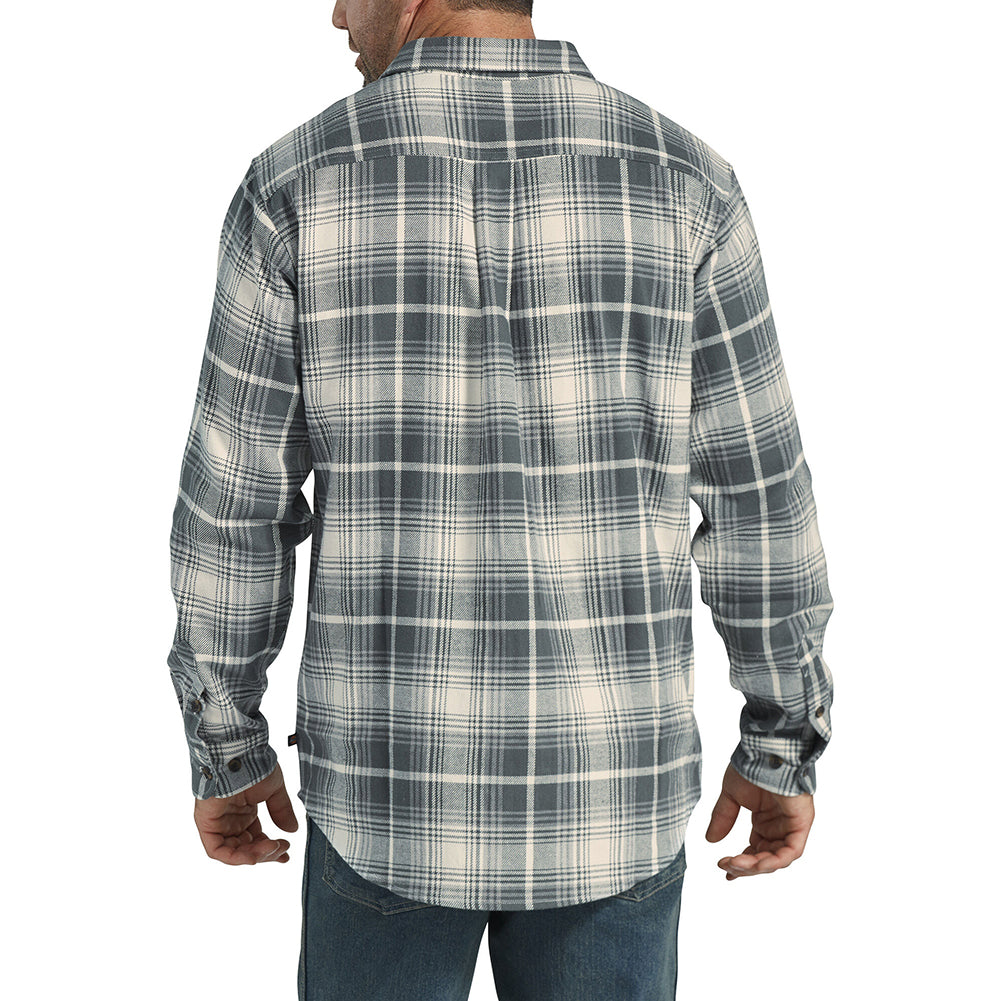 Antique White Slate Plaid