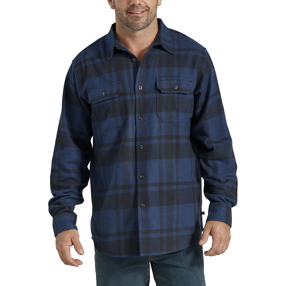 Navy Black Plaid