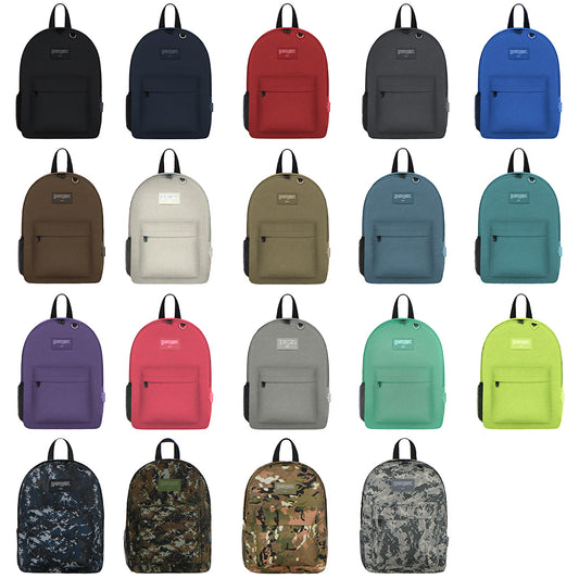 East West B101S Side Mesh Bottle Holder Simple Backpack with Key Holder