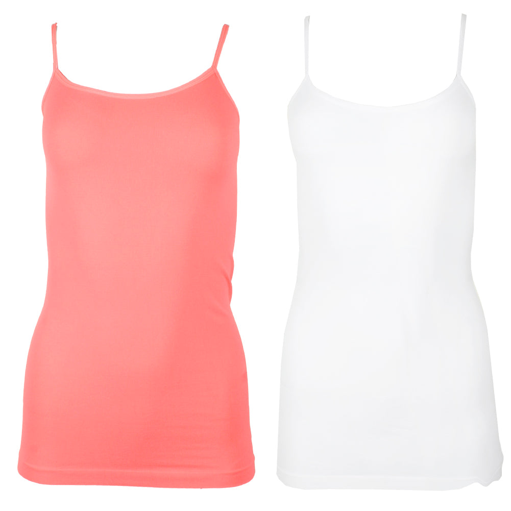 Neon Coral White