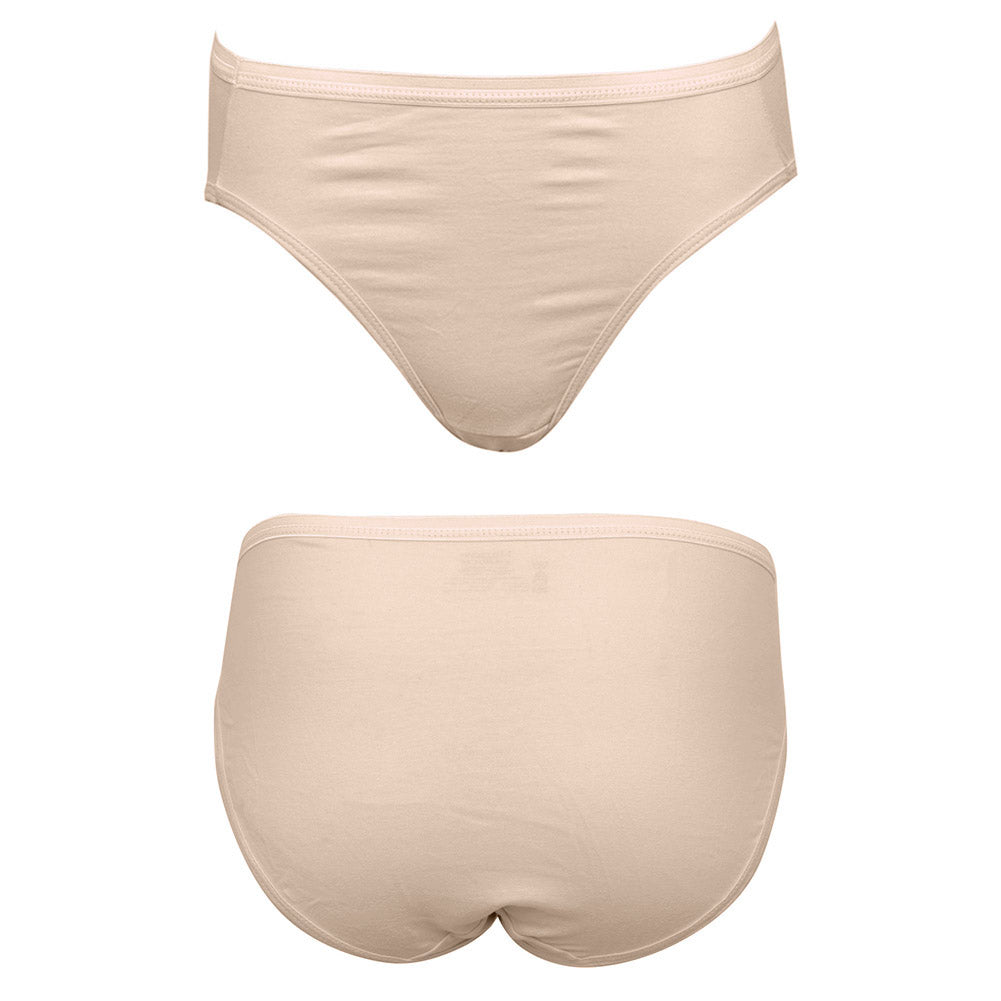Tan - White Printed