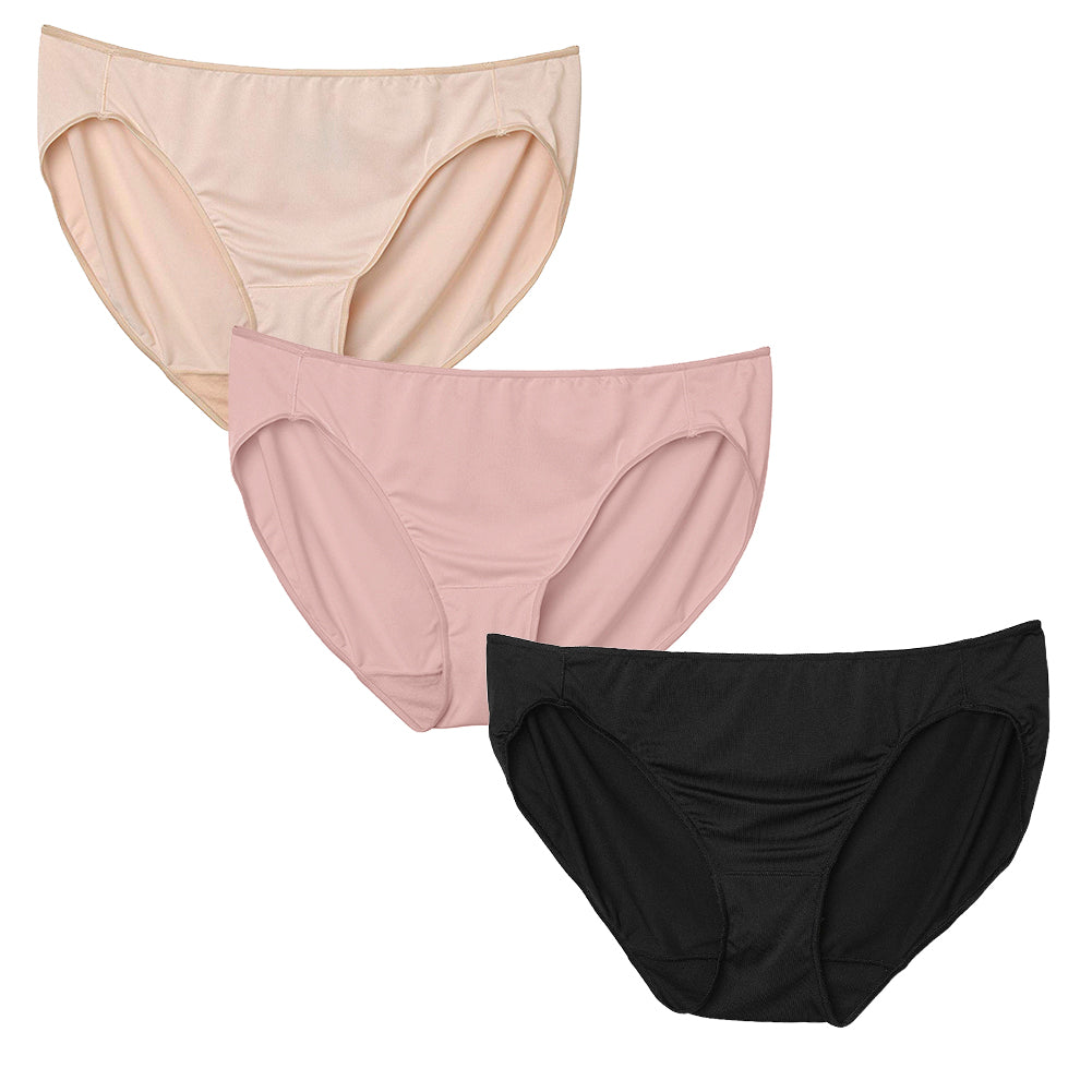 3 Pack - Black Blush Beige
