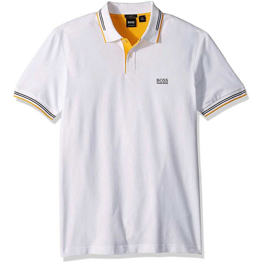 Hugo Boss Men's Premium Paul Modern Essential Slim Fit Polo Shirt