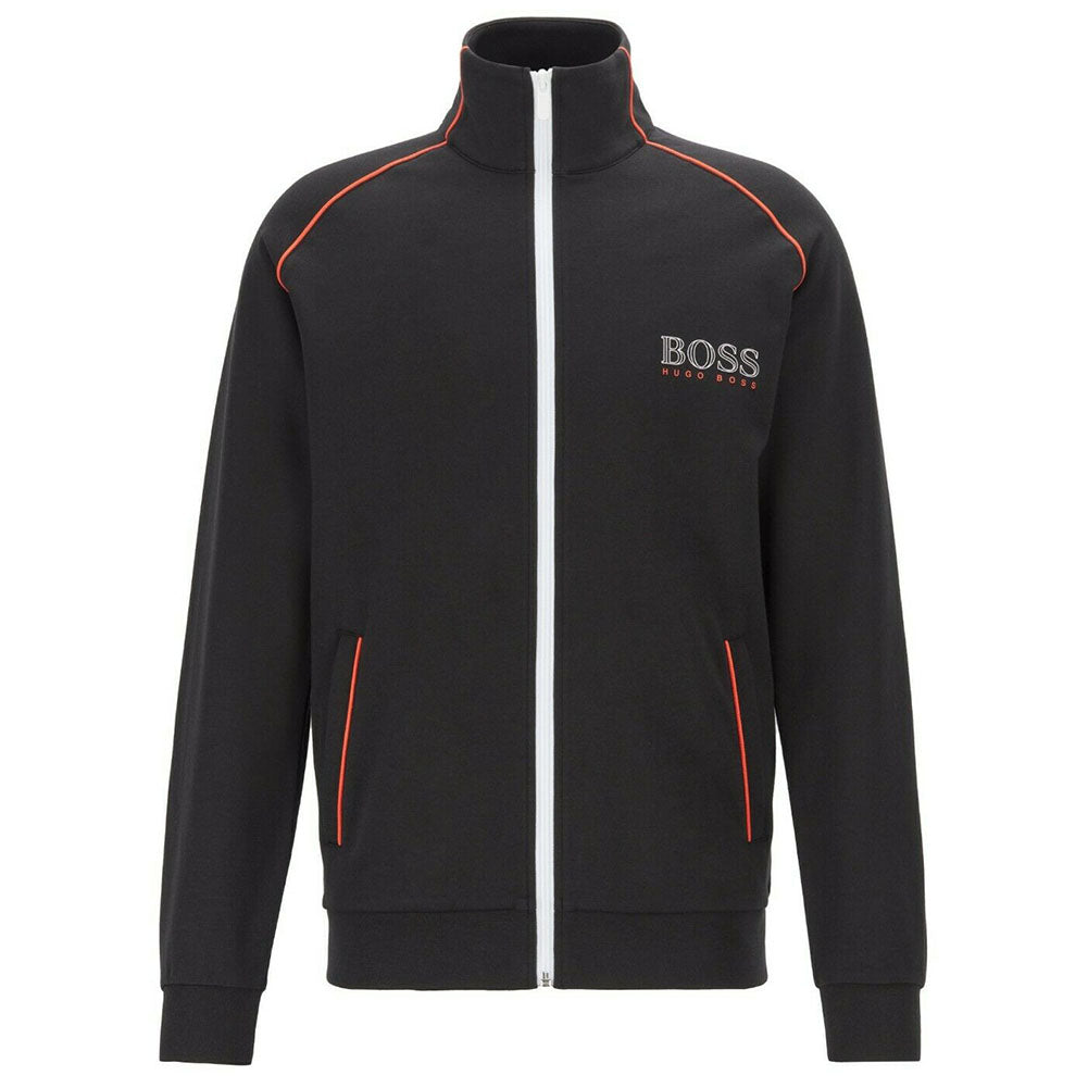 Black Red_White Zipper