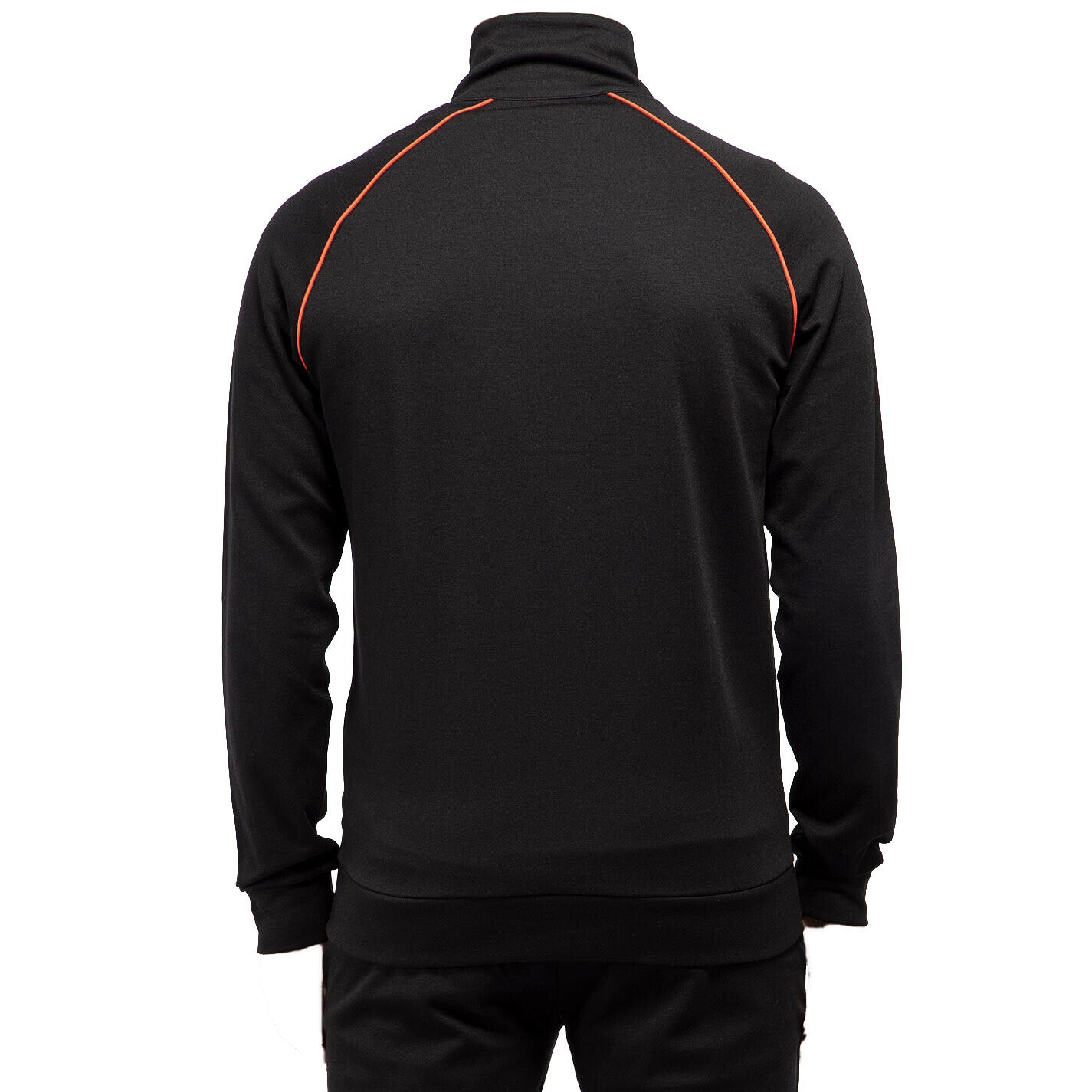 Black Red_White Zipper