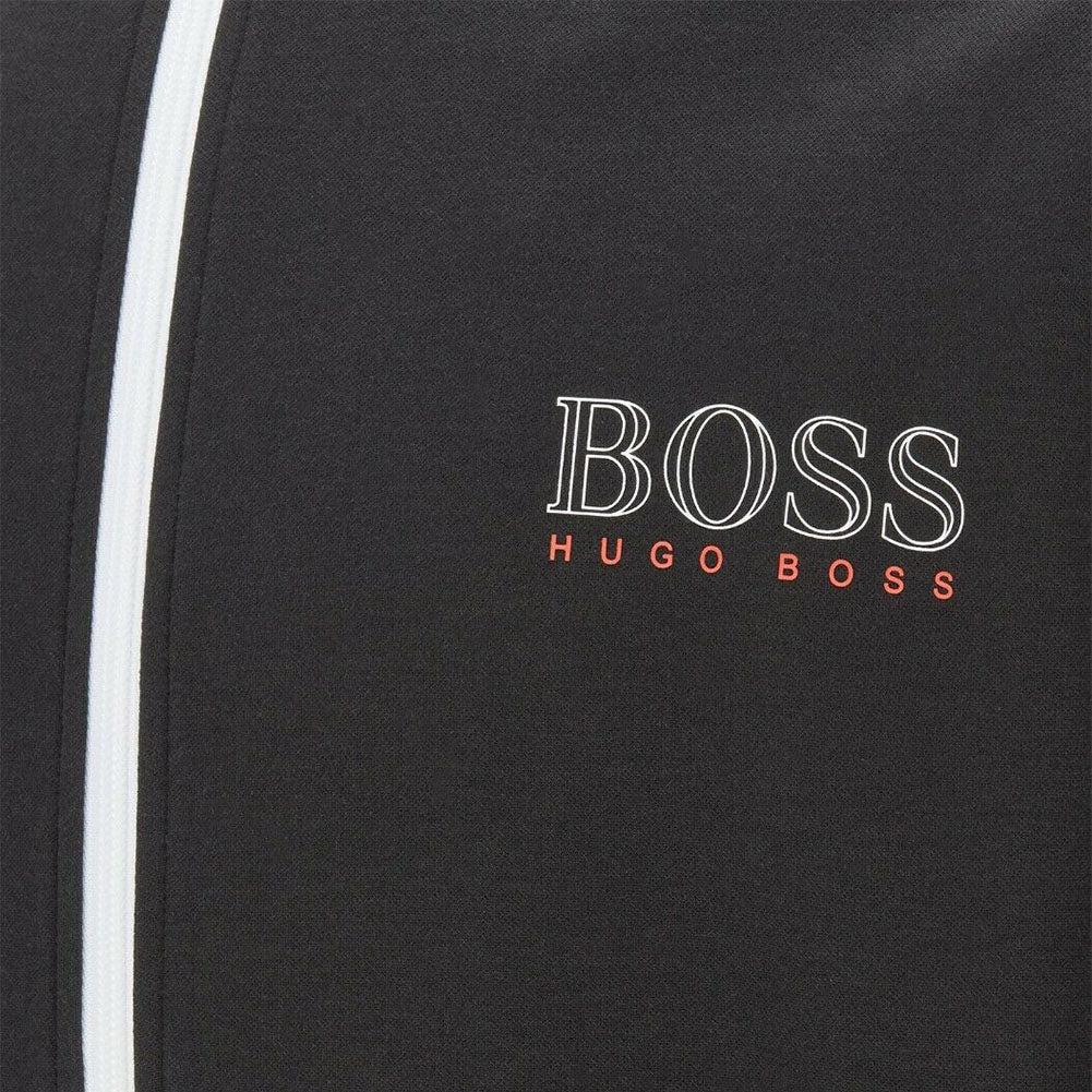 Black Red_White Zipper