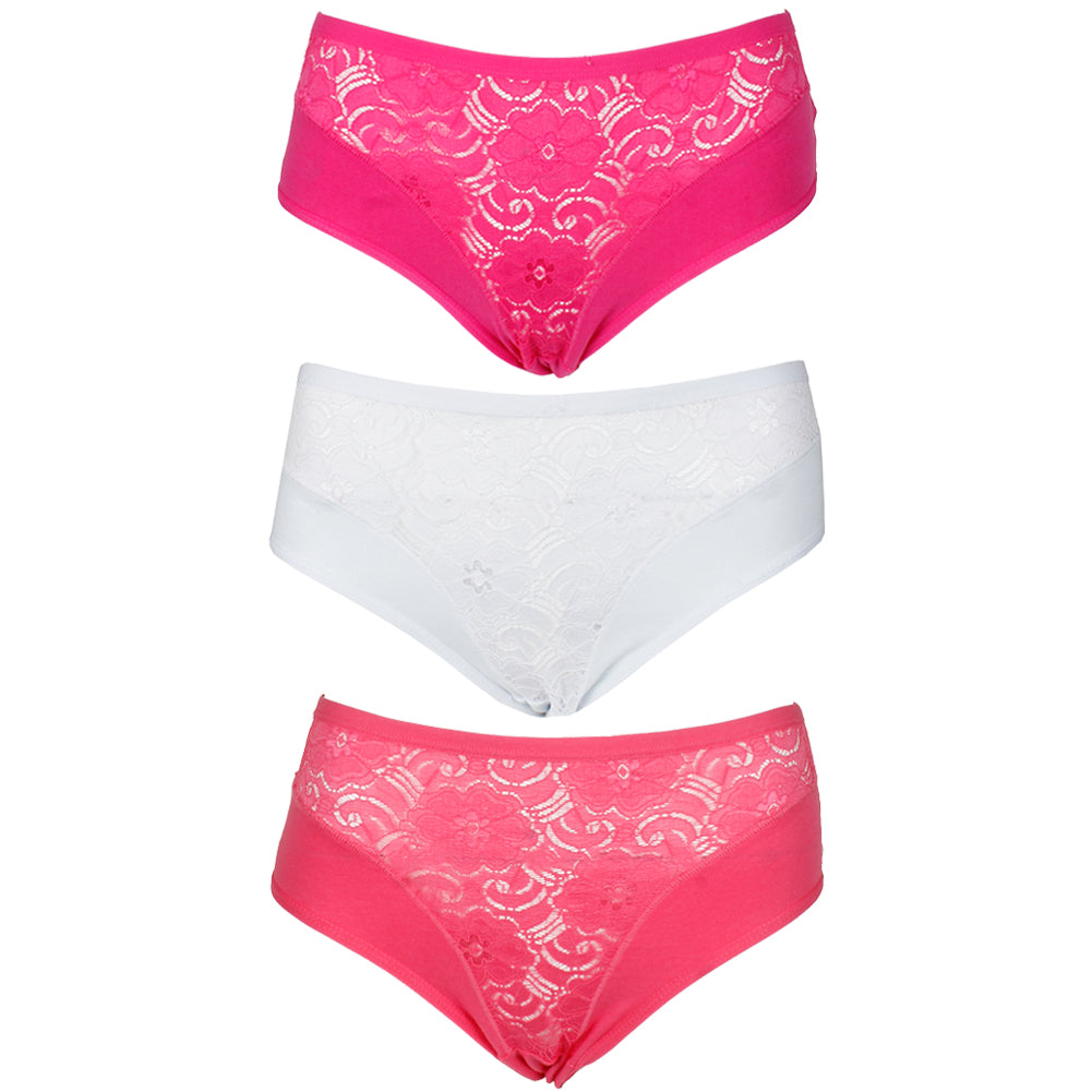 Pink White Fuchsia