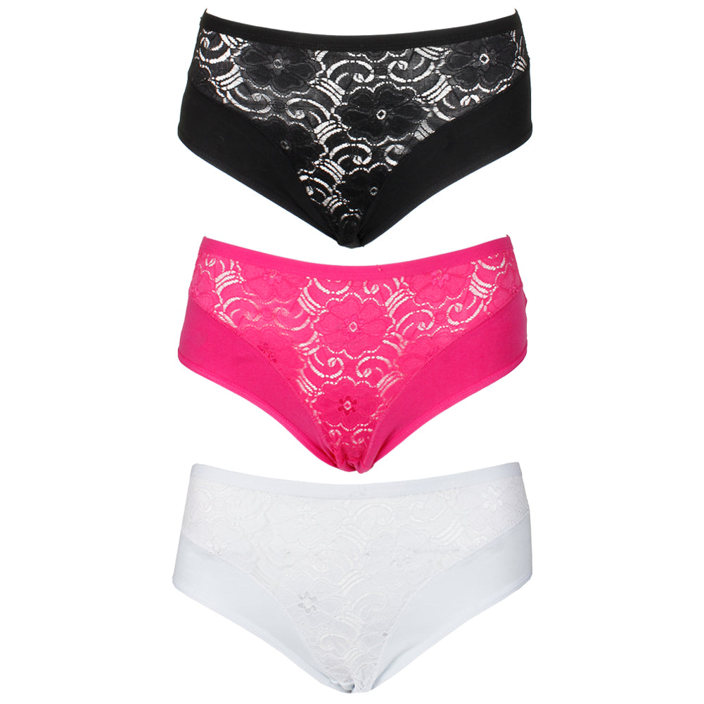 White Fuchsia Black