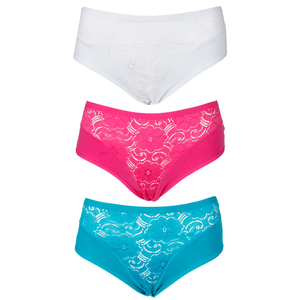White Fuchsia Turquoise