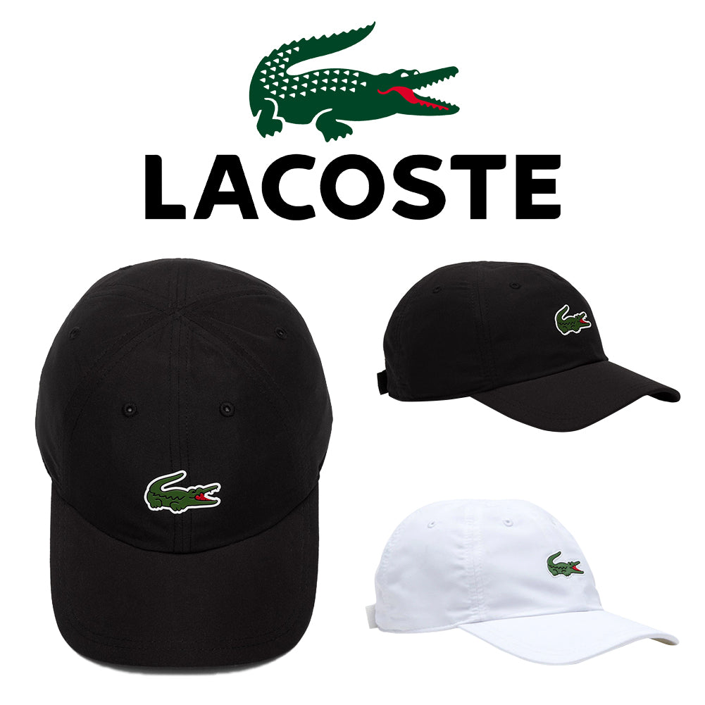 Lacoste Men's Polyester Classic Croc Logo Adjustable Hat Cap