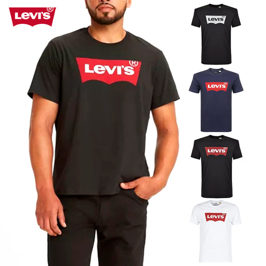 Levi's Men's T-Shirt Classic Wing Logo Short Sleeve Cotton Crew Neck Tee