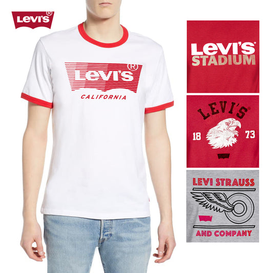 Levi's Men's T-Shirt Casual Graphic Logo Cotton Tee Short Sleeve Pullover Shirt