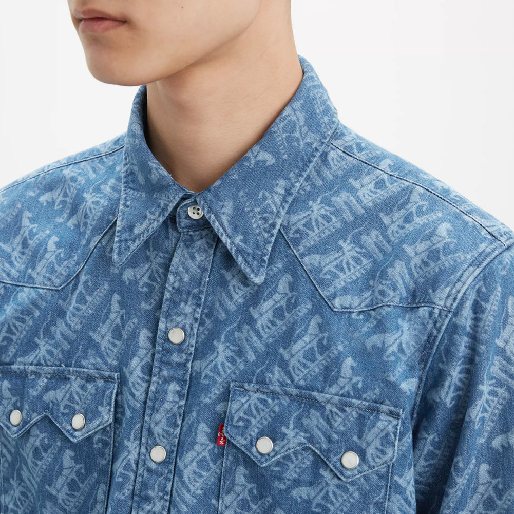 0104 Printed Denim