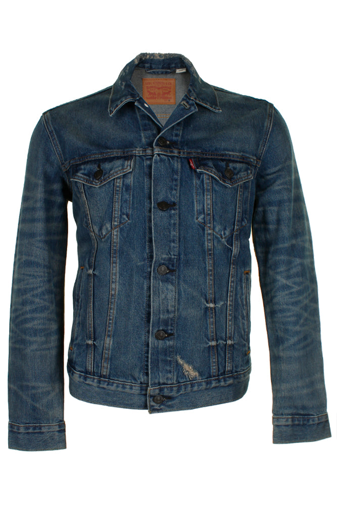 Blue Distressed 0264