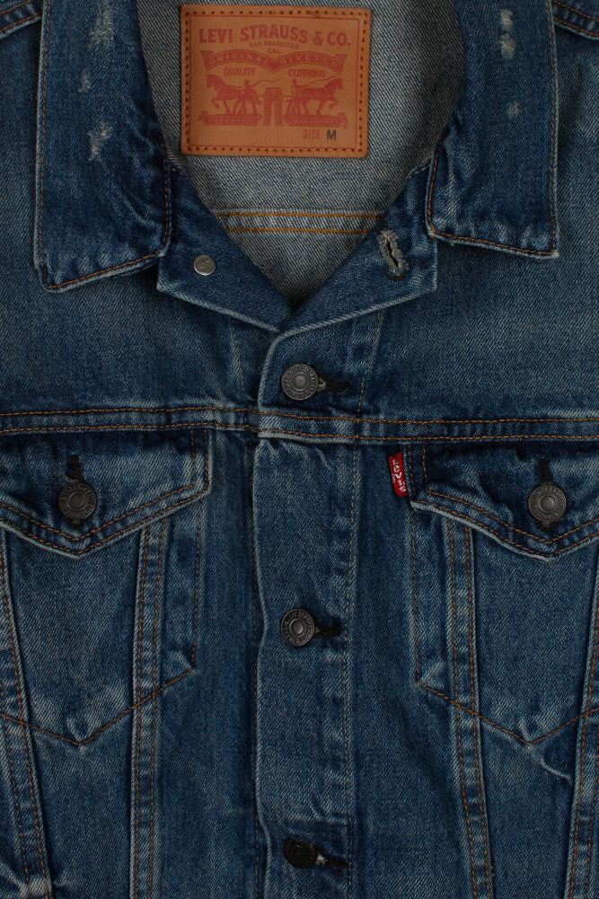 Blue Distressed 0264