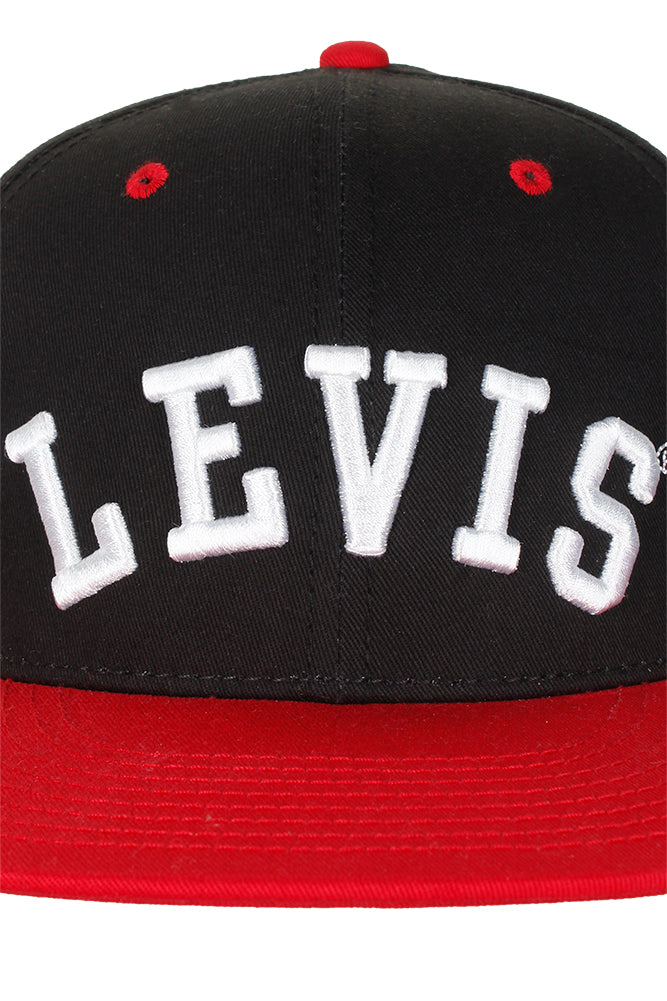 Black Red Colorblocked