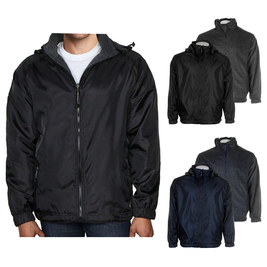 Maximos Men's LAX Water Resistant Reversible Jacket