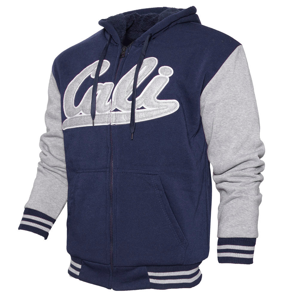 Navy Heather Grey