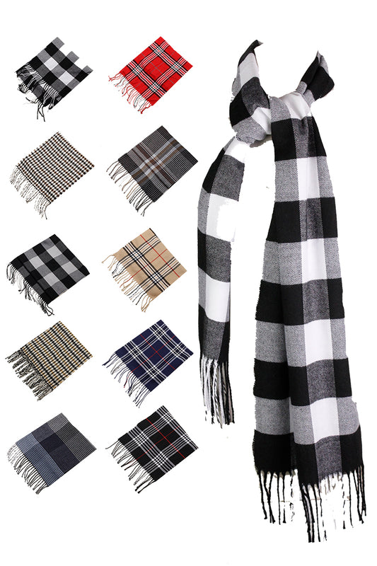 DBFL1 Men's  Super Soft  like Cashmere  Scarf