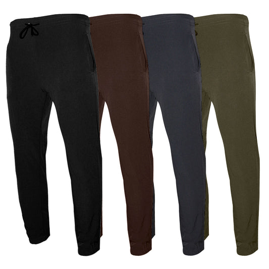 Mens Jogger Track Pants Lightweight Drawstring Sport Casual Slim Fit