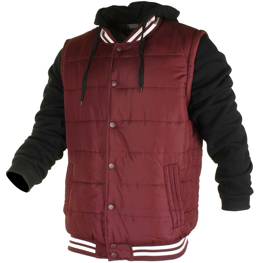 Burgundy - Black