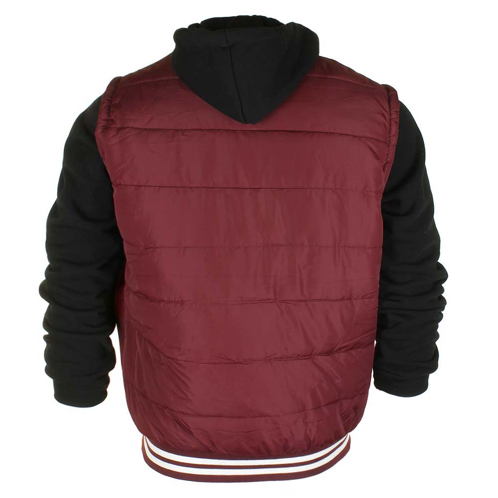 Burgundy - Black