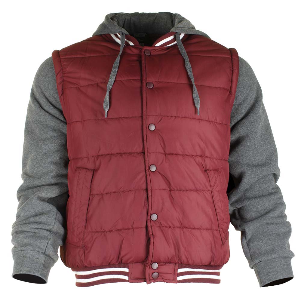 Burgundy - Dark Grey